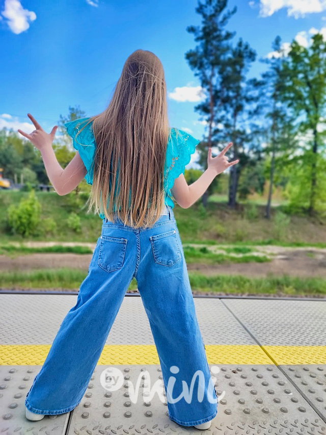 Maxi jeans zvonáče