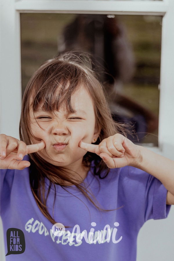 Mikinová tunika VIBES lila