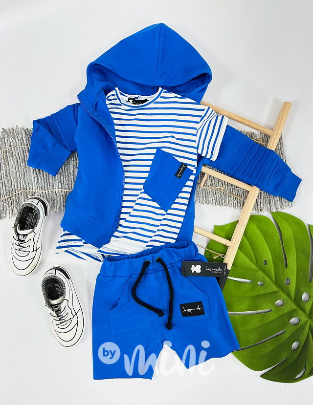 Despacito mikina royal blue