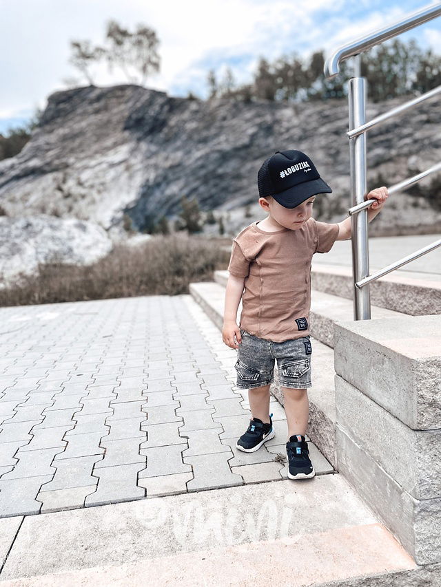 NUNU vintage black kraťasy