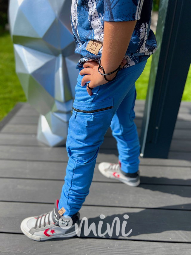 NEW baggy kapsáče sky blue