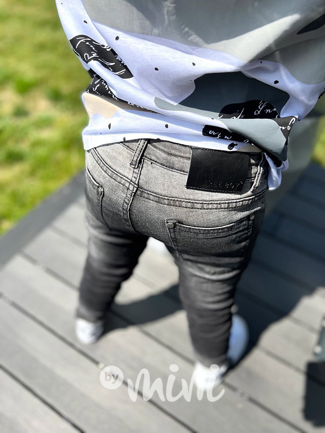 Ripped jeans s mačkaným efektem Kylian