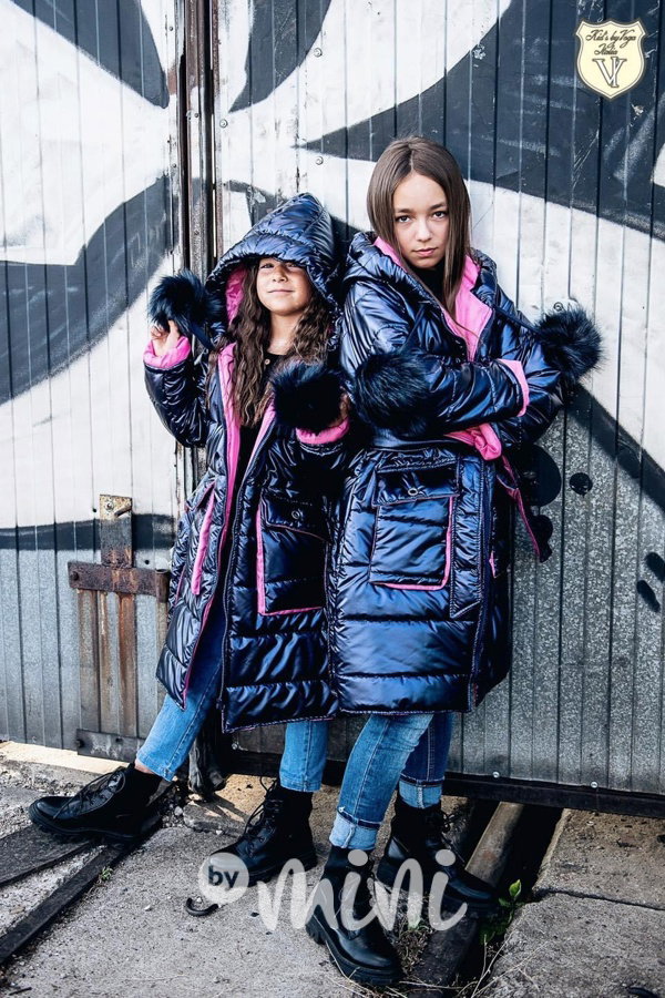 Voga kabát blue/pink