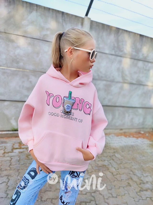 Flísová mikina YOUNG pink