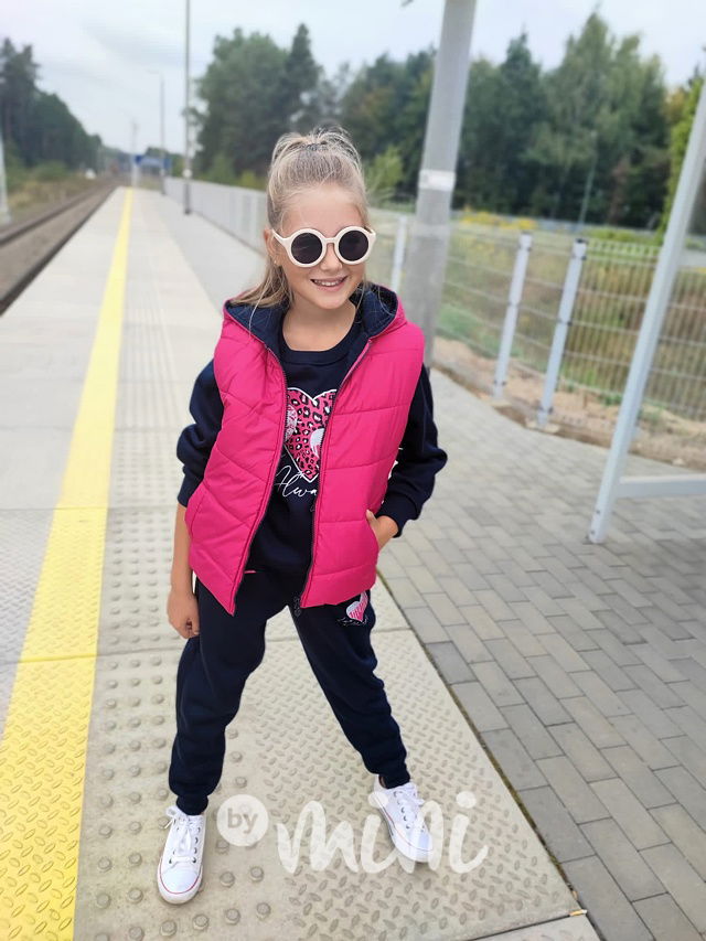 3-dílný set s vestou LOVE