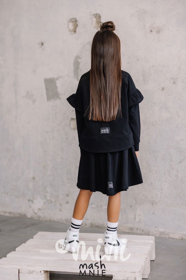 Mash Mnie frill mikina black