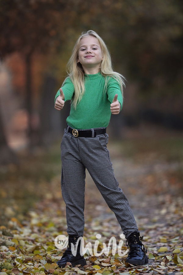 Svetříková blůzka zelená