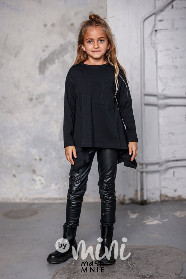 Mash Mnie zateplené eco leather legíny