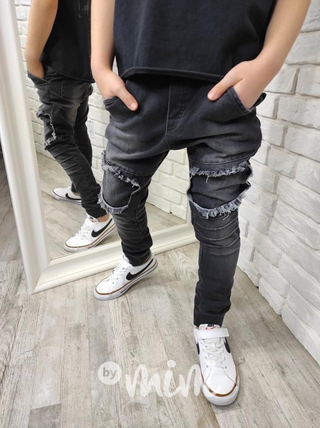 Mash Mnie ripped jeans black