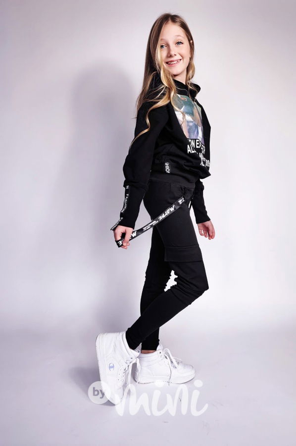 Fashion mikina černá