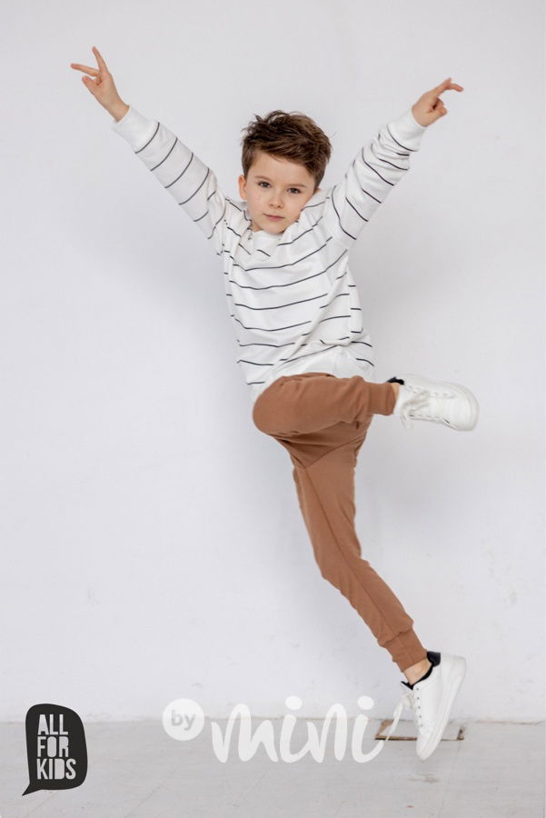 AFK baggy tepláky toffee