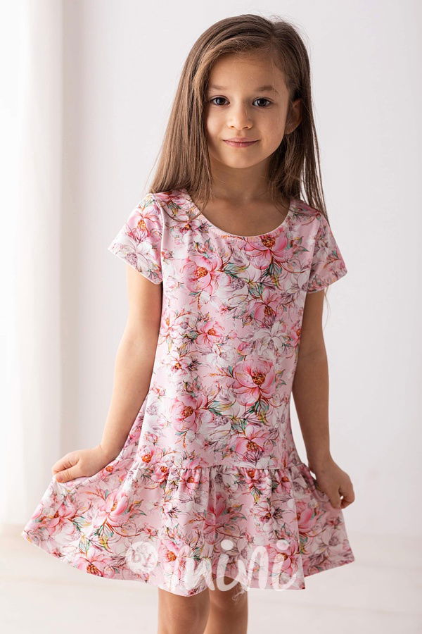 Lily Grey šaty spring flowers