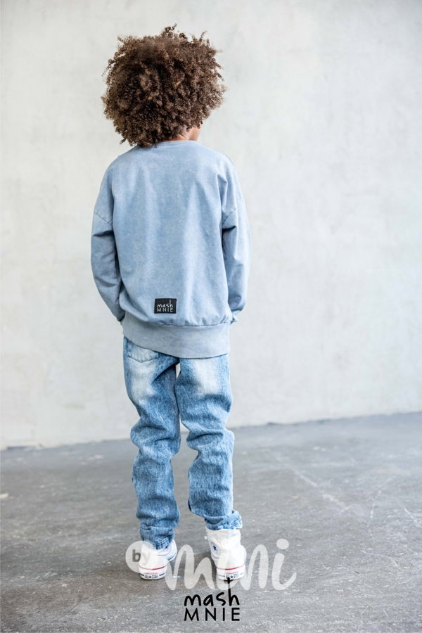 Mash Mnie ripped jeans blue