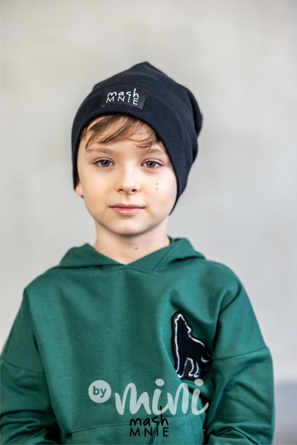 MASH MNIE žebrovaná čepice černá