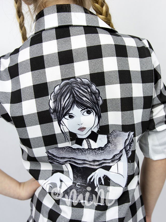 Wednesday dance karo košilová tunika