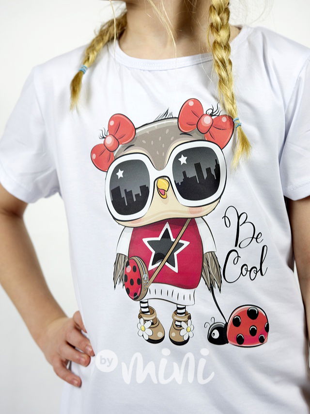 Be cool triko bílé