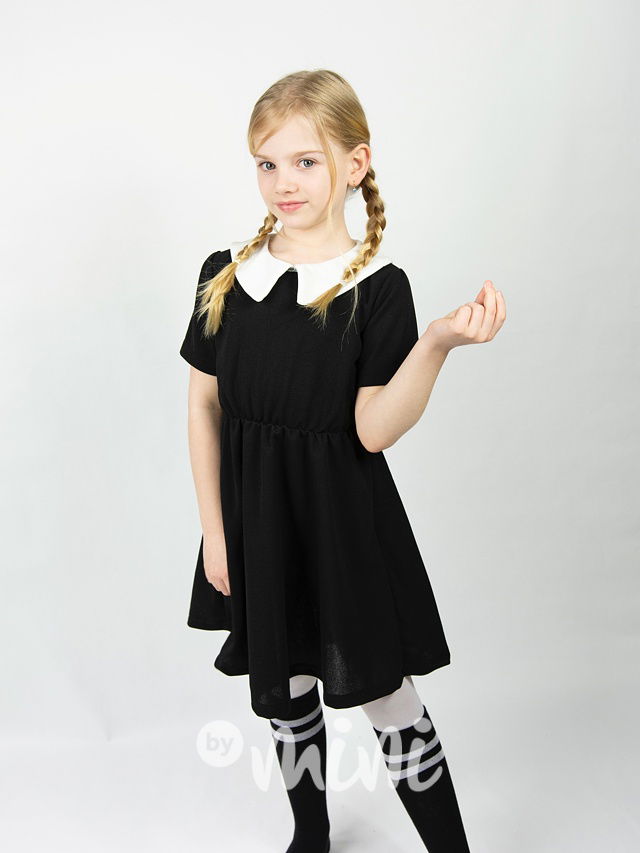 Wednesday black dress summer