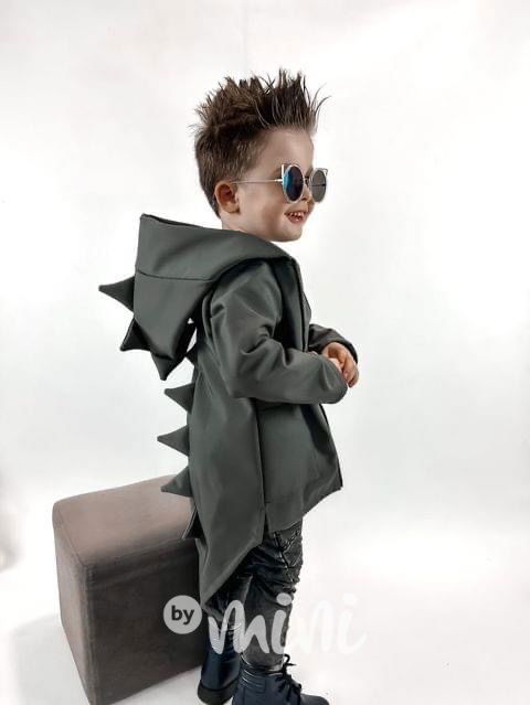 Dino softshell bunda šedá