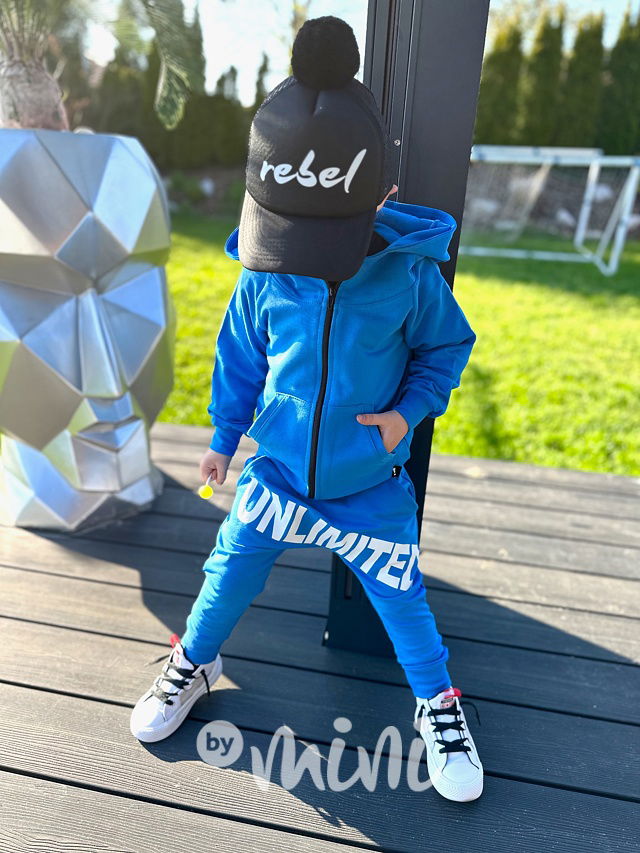 Unlimited modré baggy