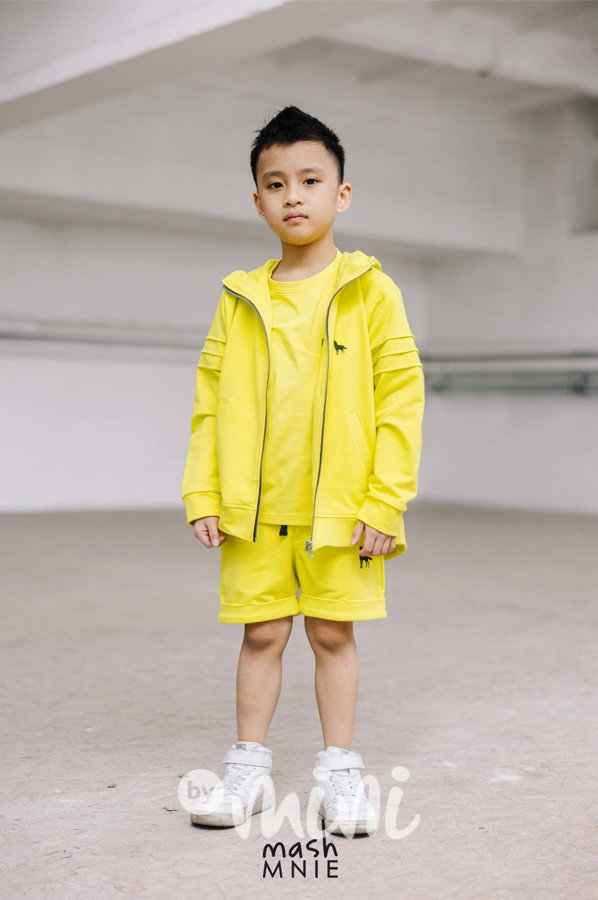 Mash Mnie biker mikina lemon