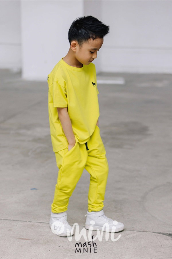 Mash Mnie jogger tepláky lemon