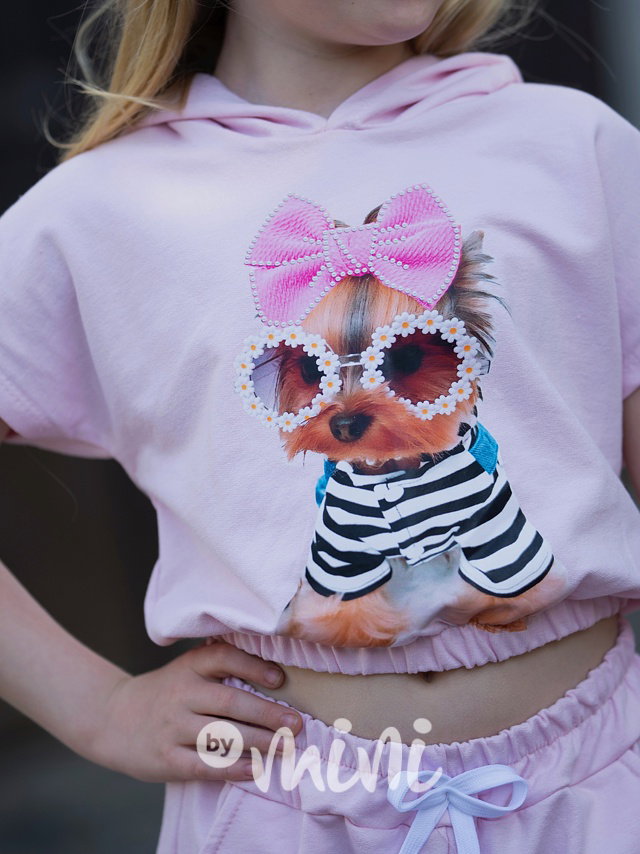 Fancy dog souprava pink