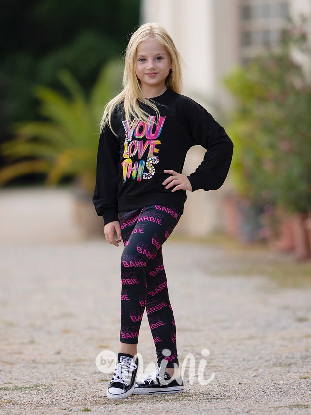 Love this mikina s kamínky černá