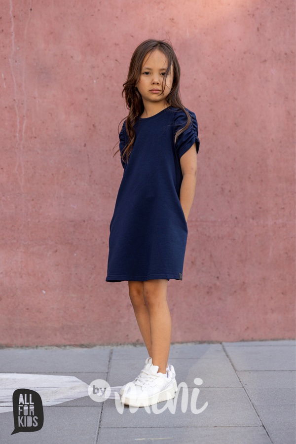 School šaty royal blue