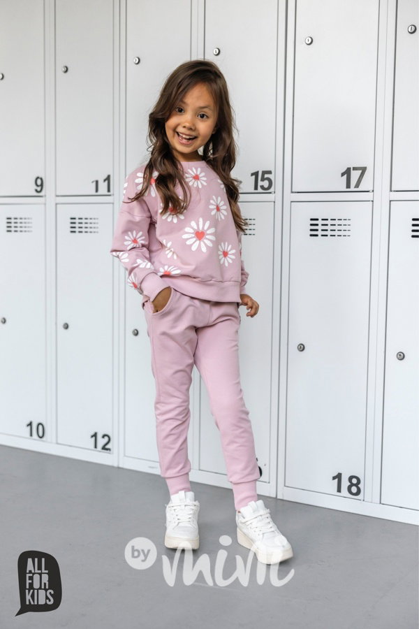 Jogger tepláky pink