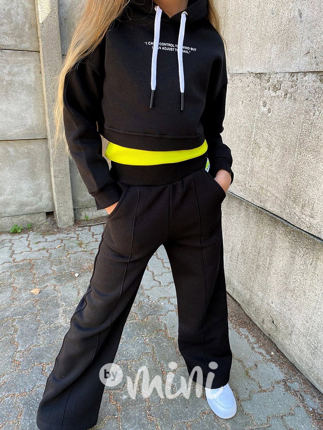 Teplý trojkomplet black