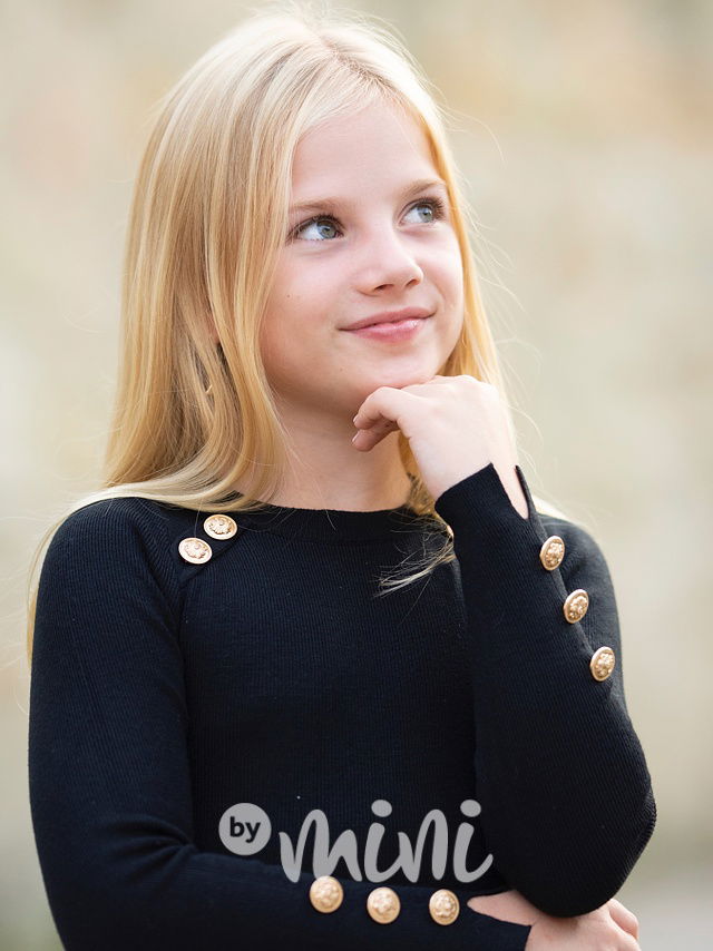 PREMIUM svetříkové šaty černé