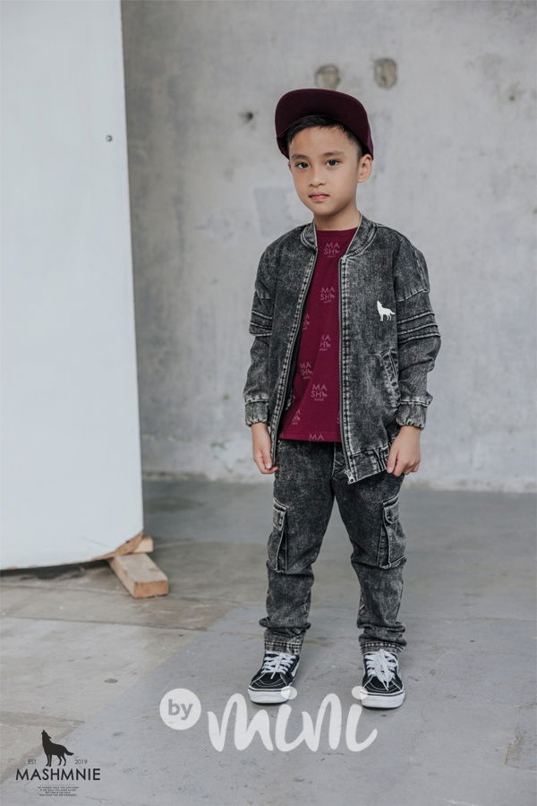 Mash Mnie cargo black jeans