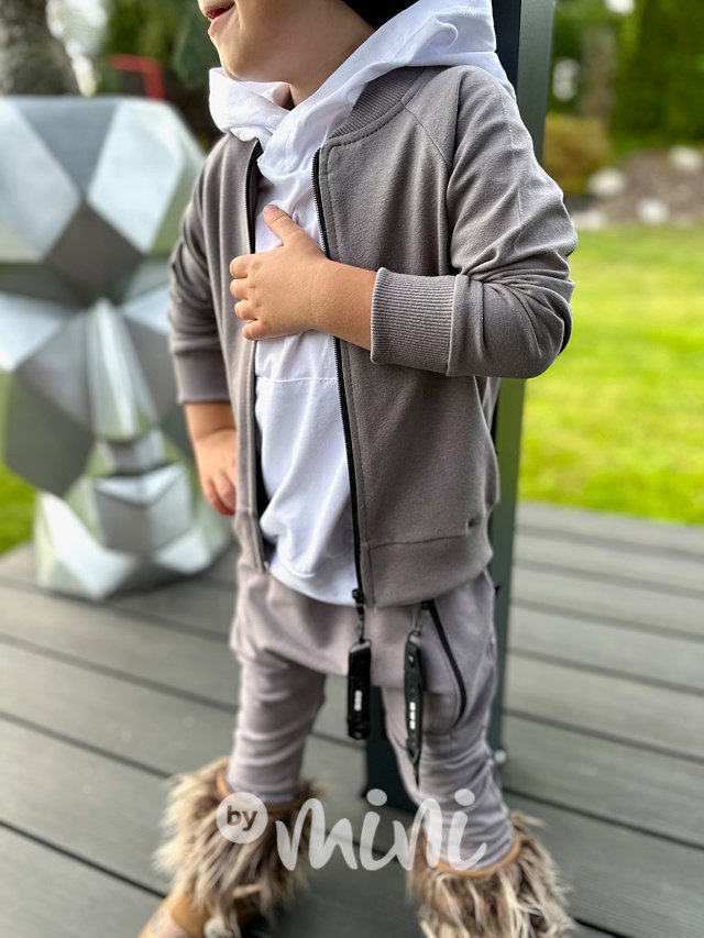 Steel grey mikina
