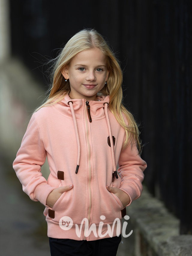 Teplá mikina pink