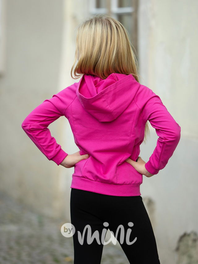 Růžová mikina FASHION