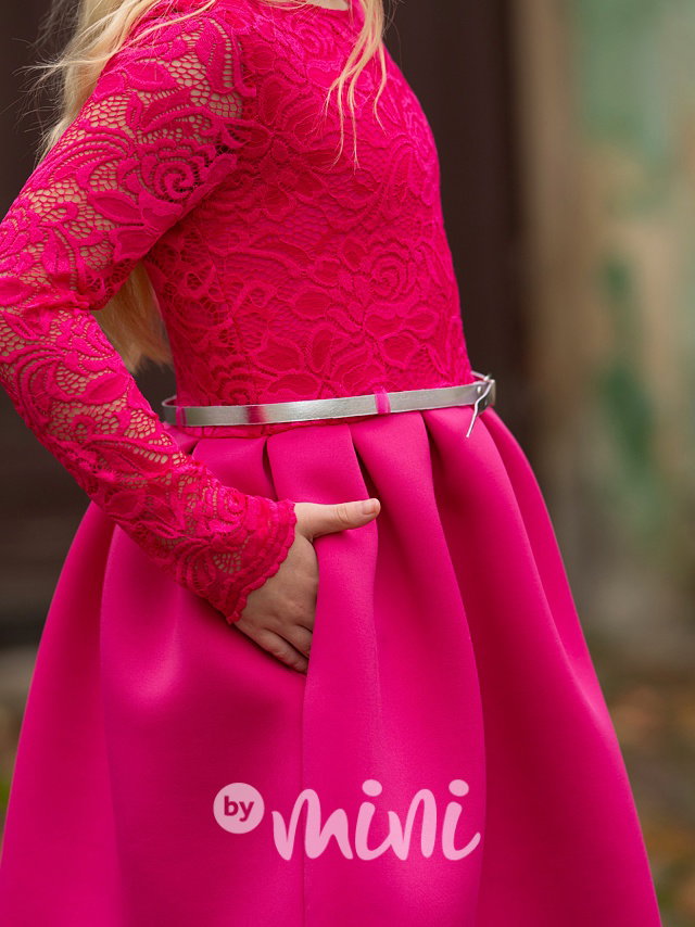 Luxury MAGENTA dress