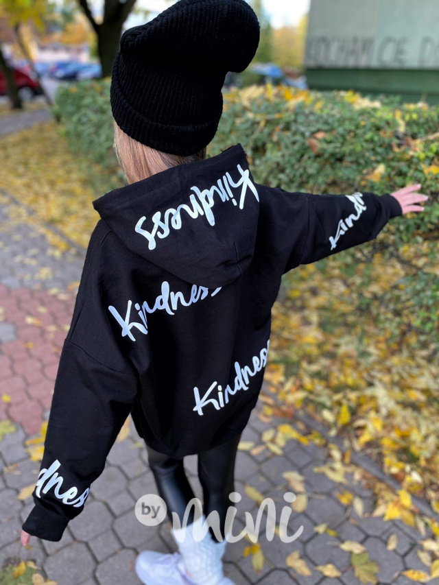 Kindness mikina black