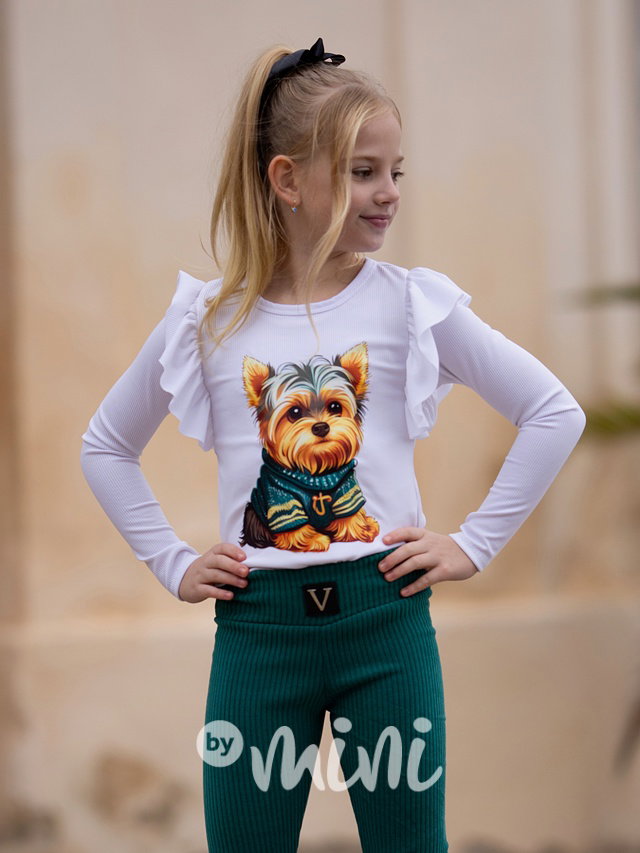 Žebrovaná blůzka yorkšír