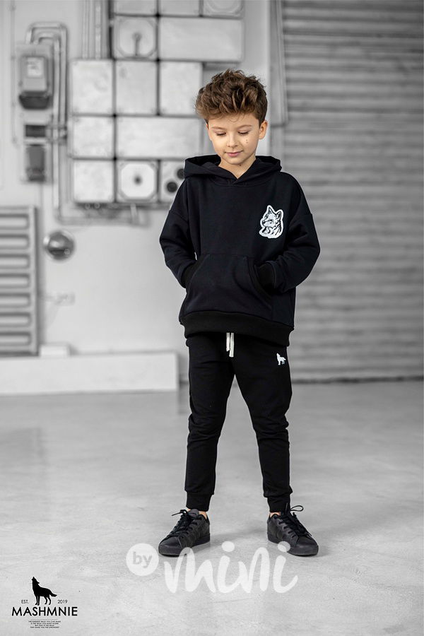 Mash Mnie jogger tepláky WOLF černé