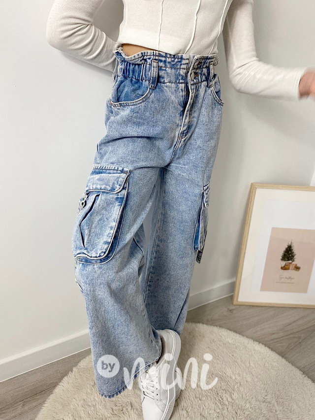 Fashion maxi jeans švédy kapsáče