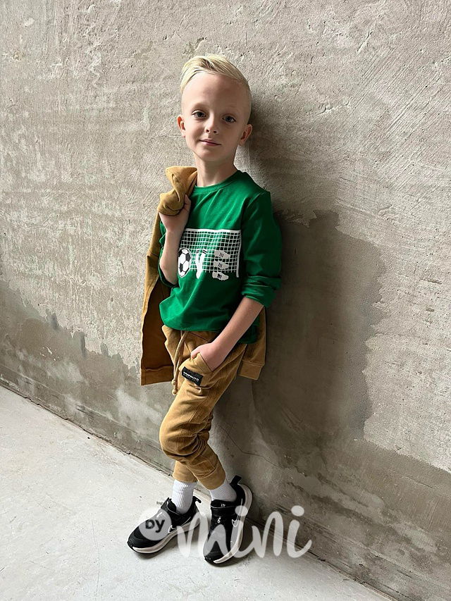 DESPACITO acid wash mustard tepláky