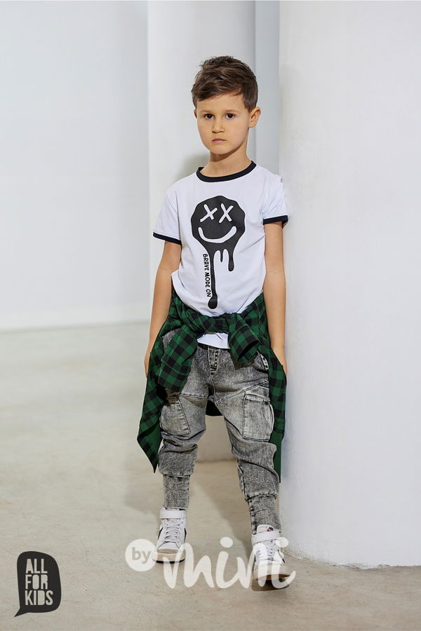 AFK soft denim kapsáče black