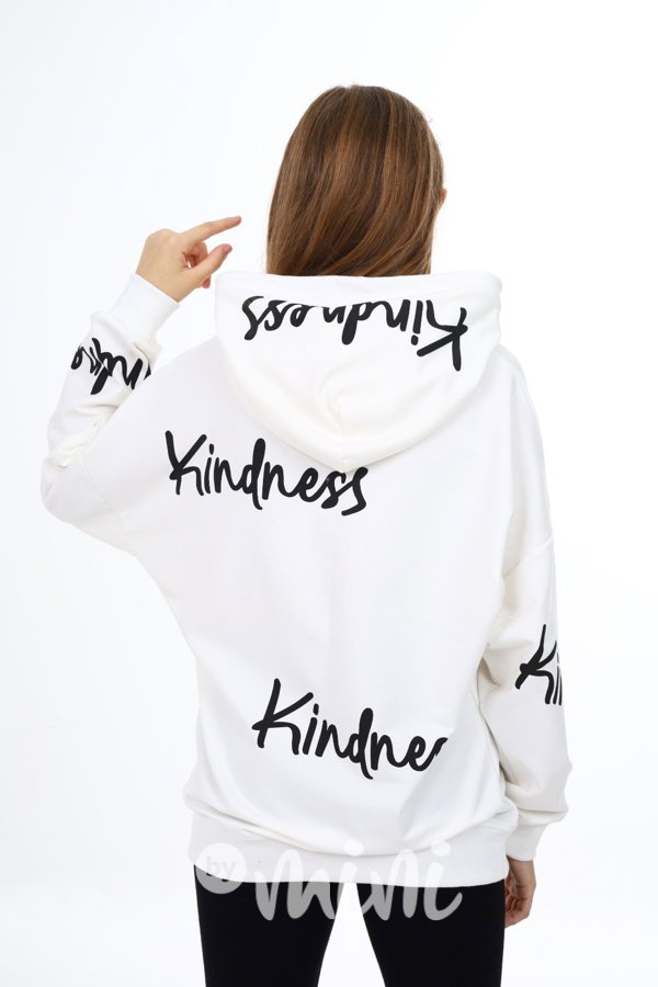 Kindness mikina white