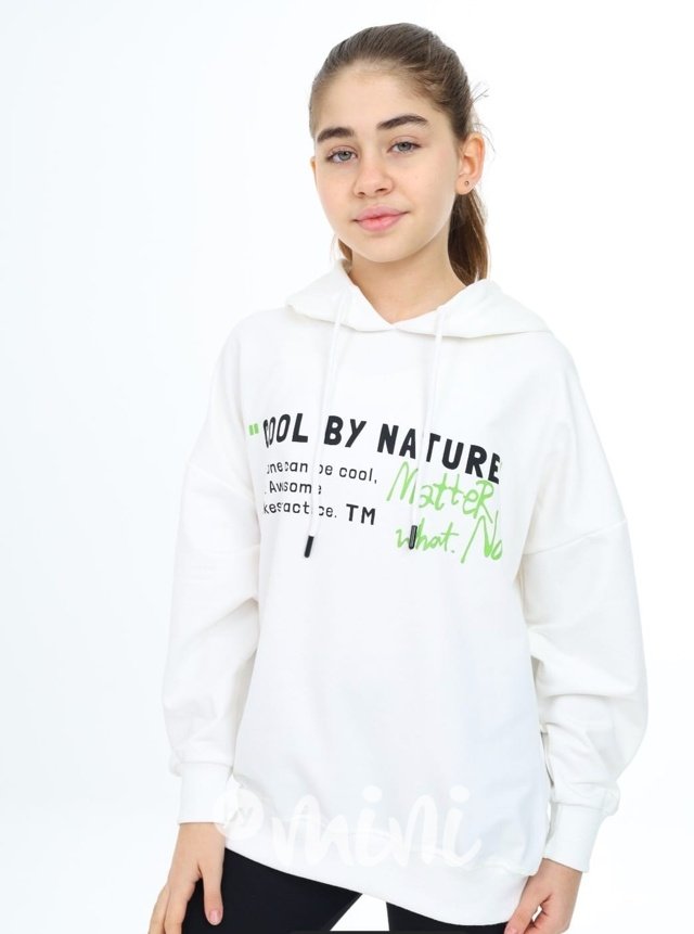 Cool by nature oversize mikina ivory