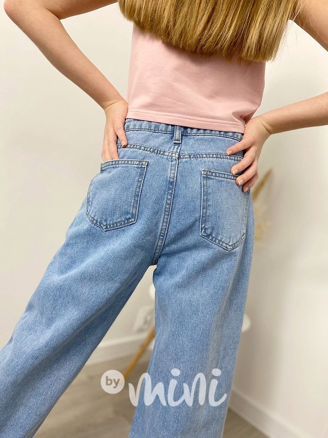 Splash ripped jeans