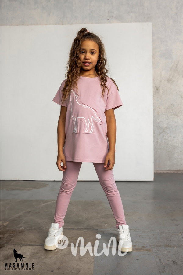 Mash Mnie tunikové triko wolf pink