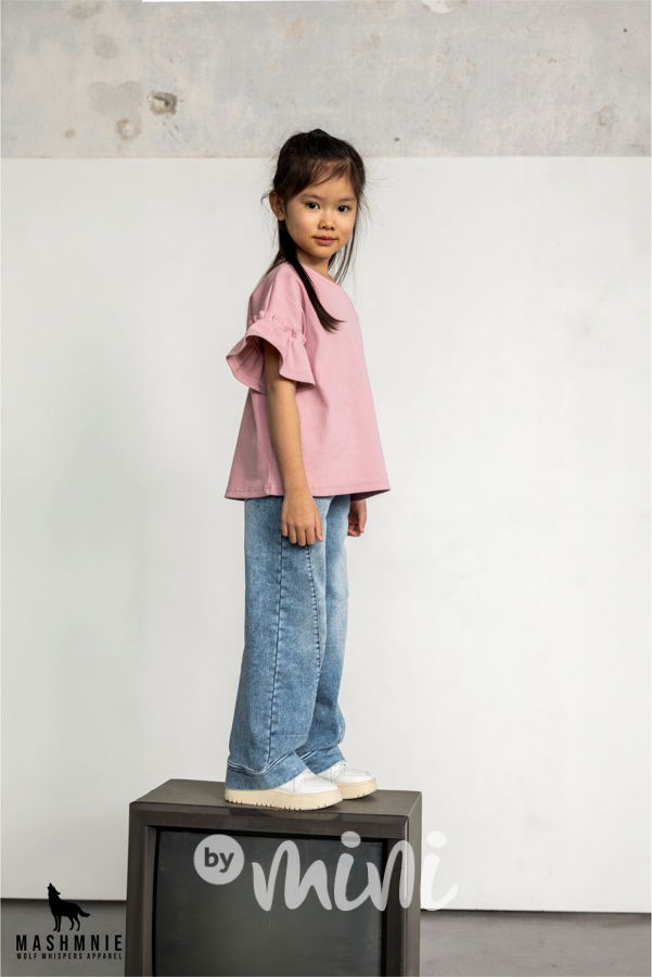 Mash Mnie soft blue denim švédy