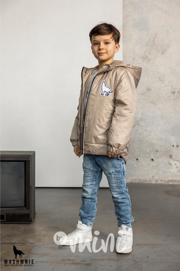 Mash Mnie jarní bunda WOLF beige