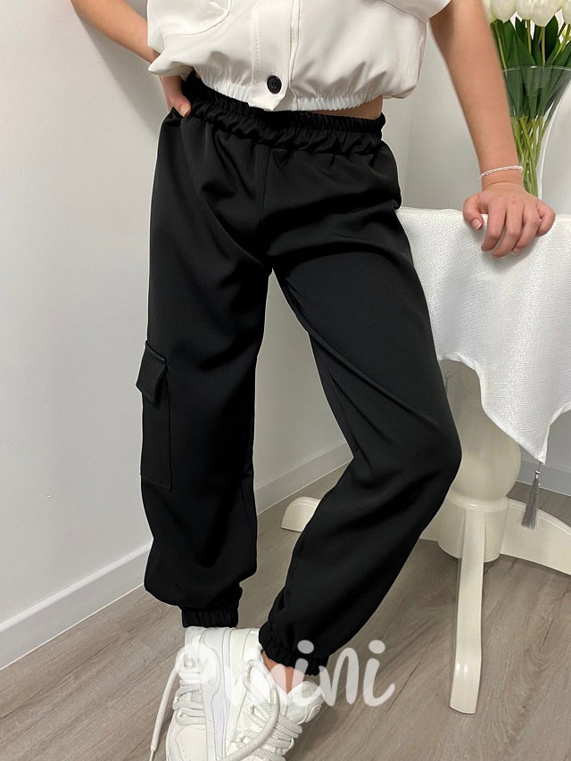 Summer cargo souprava black/white