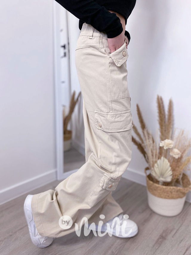 Maxi fashion švédy beige